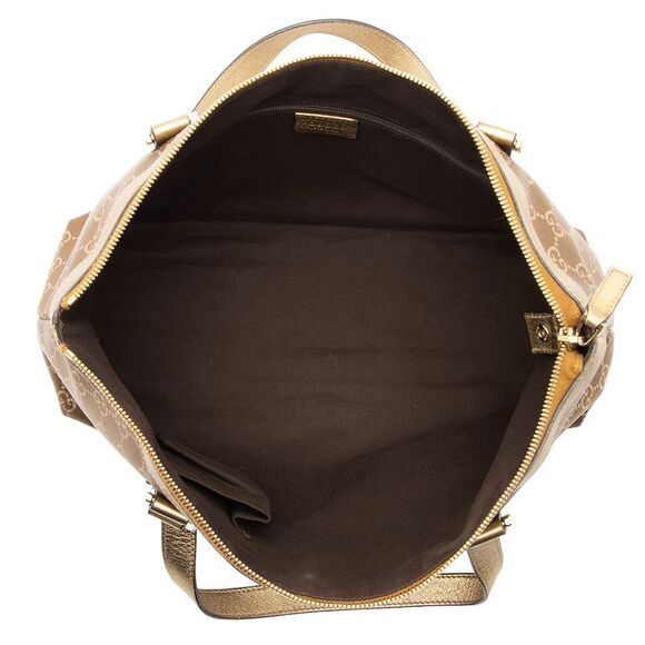 Gucci Metallic GG Canvas Abbey Medium Tote - Picture 7 of 16